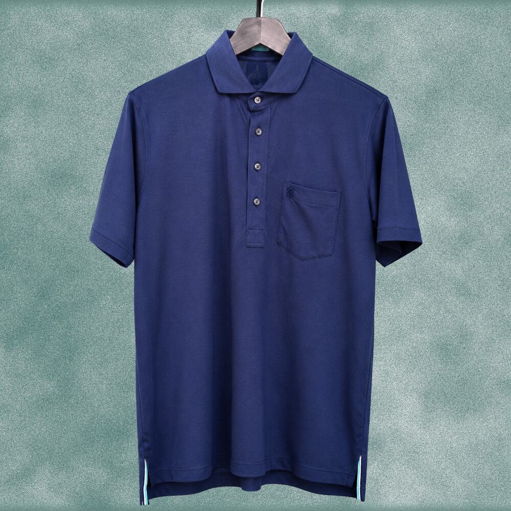 Greyson Navy Performance Polo Mens Small NWOT